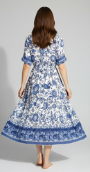 Alina Tie-Dye Maxi Dress