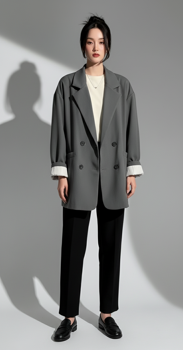 Aria Oversized Blazer Jacket