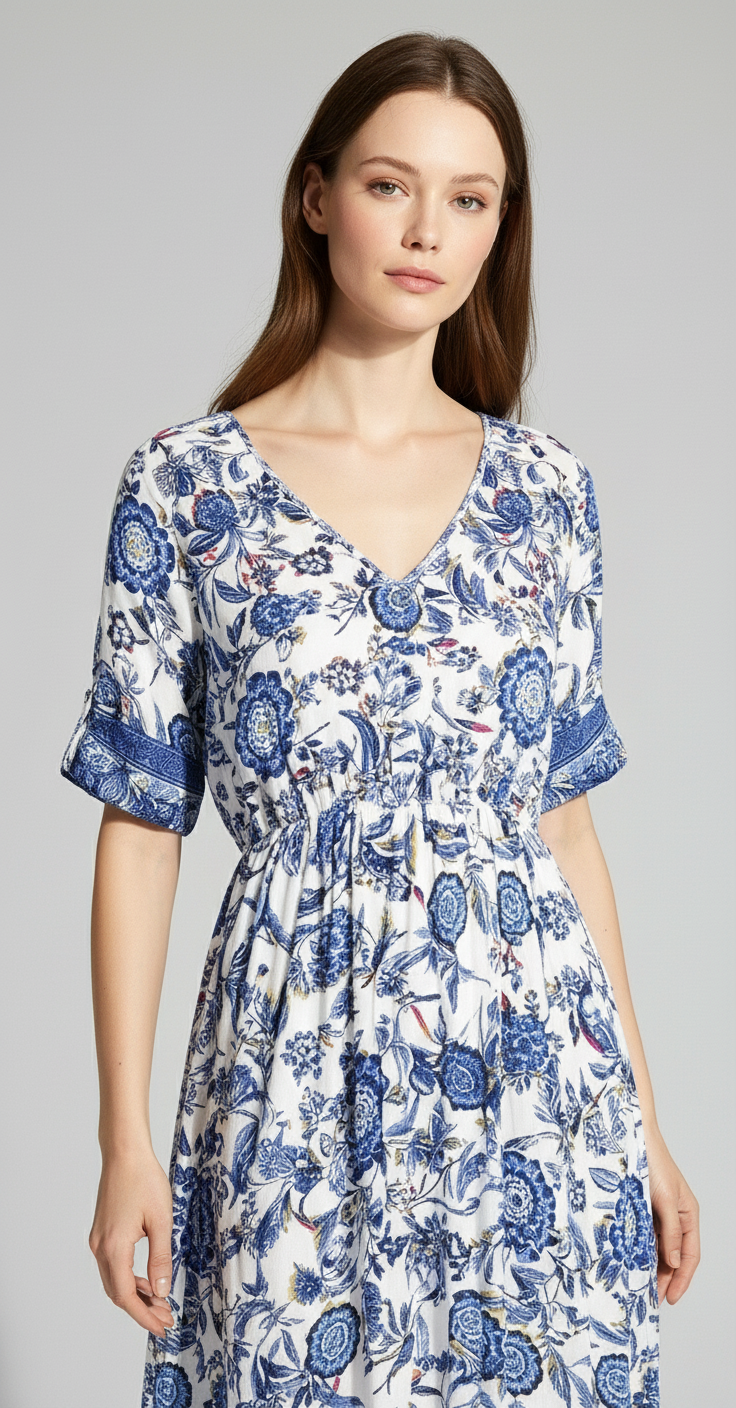 Alina Tie-Dye Maxi Dress