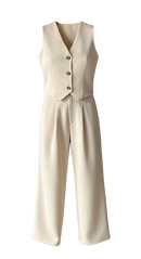 Lea Elegant Two-Piece Pants Set