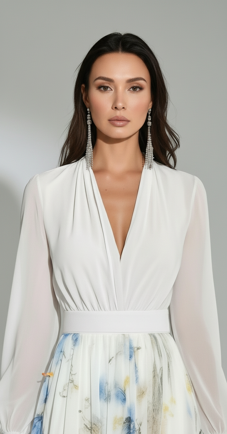 Valentina Printed Maxi Dress