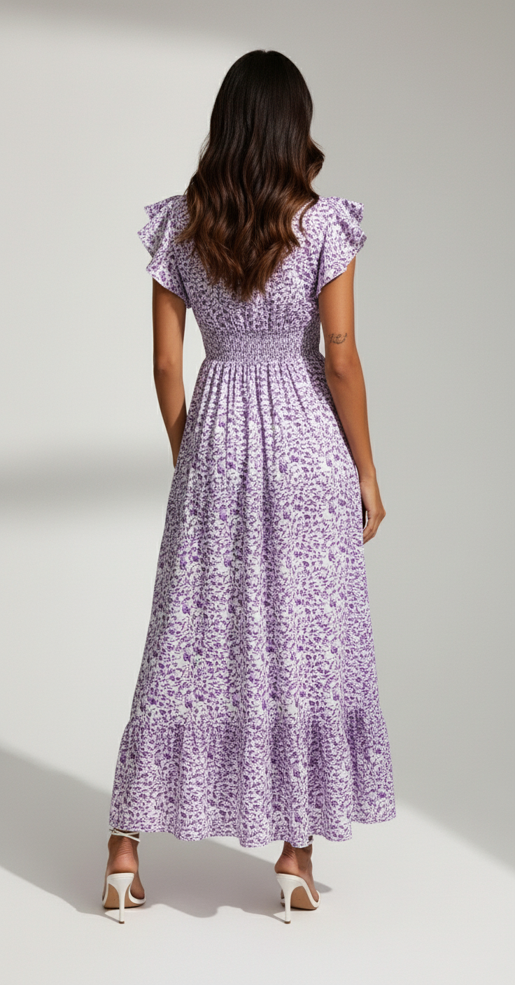 Ivy Irregular Floral Dress