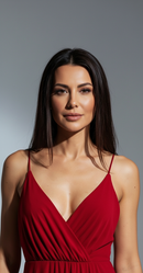 Arwen V-Neck Slit Dress