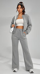 Leonie Slim-Fit Cardigan Set