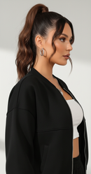 Leonie Slim-Fit Cardigan Set