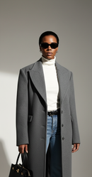 Ava Cinched Wool Coat