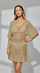 Isla Chiffon Beach Blouse