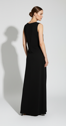 Arwen V-Neck Slit Dress
