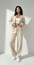 Leonie Slim-Fit Cardigan Set