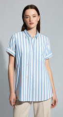 Lina Striped Linen Shirt
