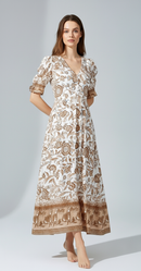 Alina Tie-Dye Maxi Dress