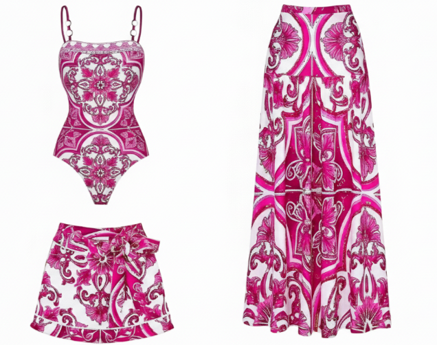 Aurora Classic Print Swimsuit